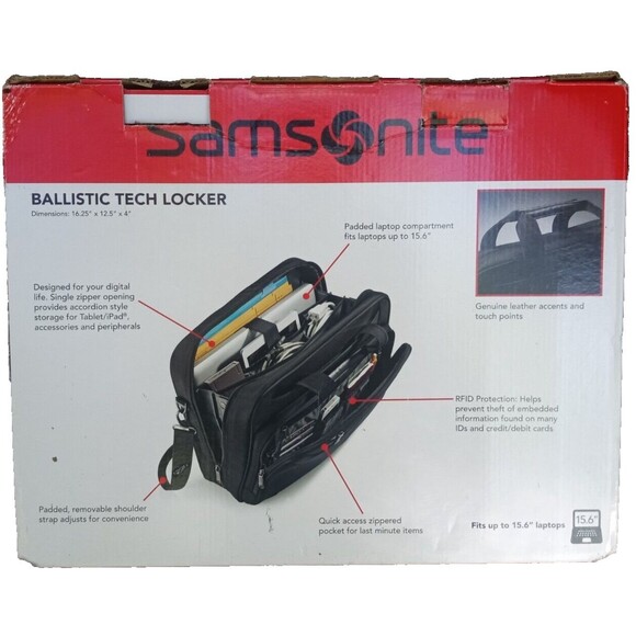 Garment Bag Samsonite Biscayne Bay II Grey Tote 17" x 11" x 6" - Picture 2 of 6